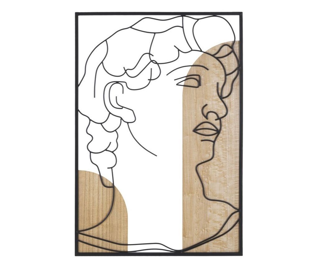 Dekorativna zidna ploča David cm 55x2x80