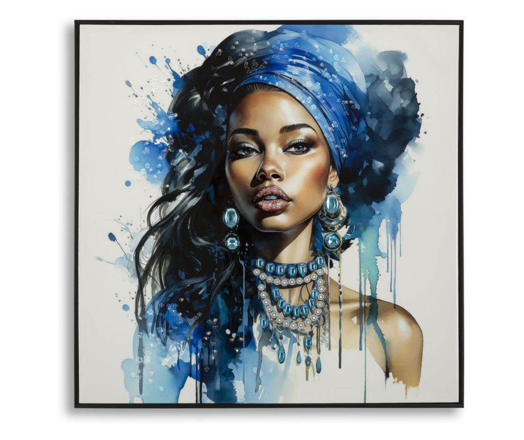 Wall Art Altea Blue 82 cm