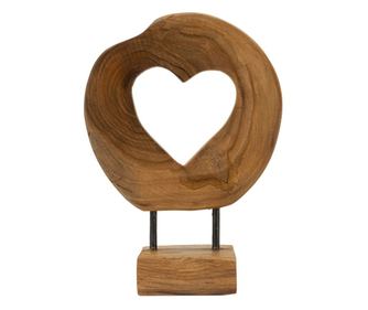 HASI SCULPTURĂ TEAK CM 20X10X28