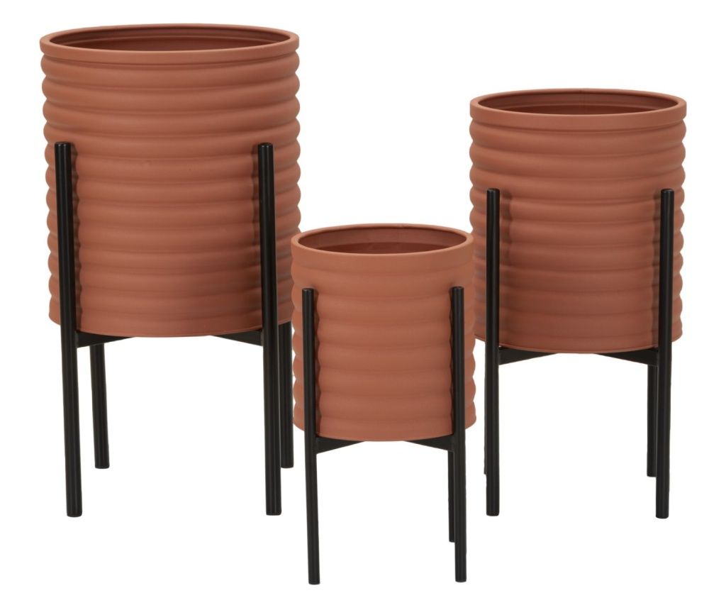 Vase holder milly set 3 pcs cm ø 36x56,5-30x48,5-24x37,5 