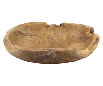 Decorațiune, nu este potrivită pentru utilizarea cu alimente, tavă Tipic teak cm ø 30x7