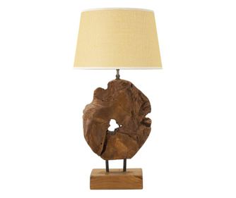 Asztali lámpa teak fej cm ø 35x69