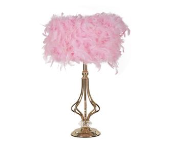 Stolní lampa Tarty Pink 25 cm