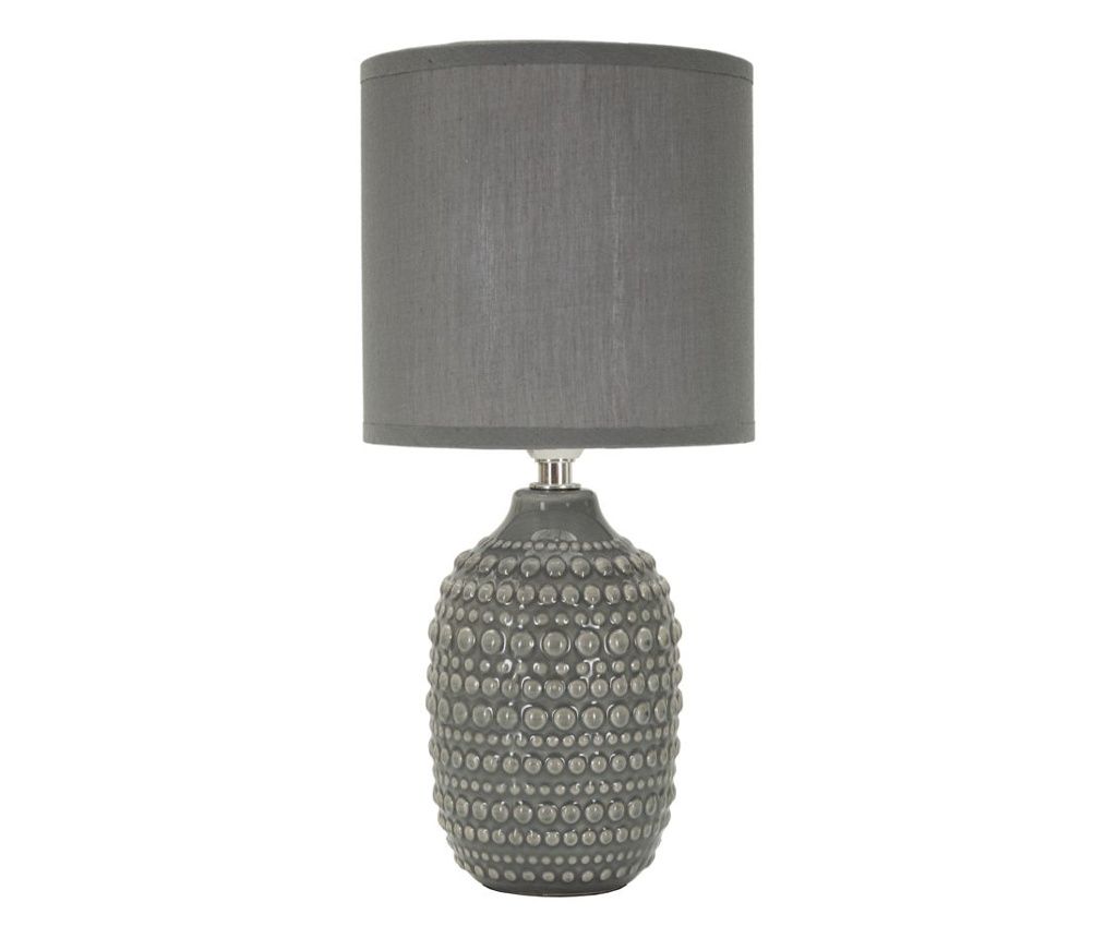 Éjjeliszekrény lámpa szürke cm ø 15x30,5