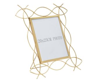 Rama foto glam aurie fier cm 35,5x15x37 (dimensiune foto 20x25)