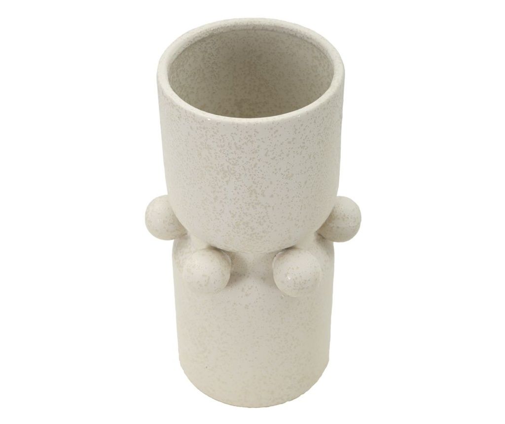 Vaza Bubbles Beige 16 cm