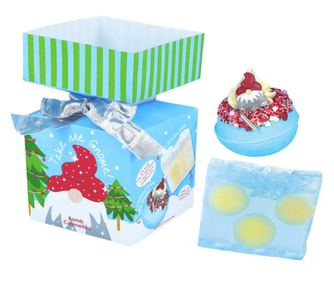 Set cadou Take Me Gnome Mini Cracker Bomb Cosmetics