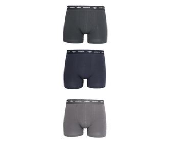 Σετ 3 Umbro Bearded Boxers μοντέλο UIB00701S, Πολύχρωμο, Marime M Multicolor M INTL