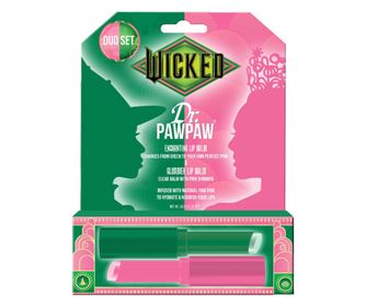 Set 2 balsamuri de buze Enchanting & Glimmer, Wicked x Dr.PAWPAW, 2 x 3 g