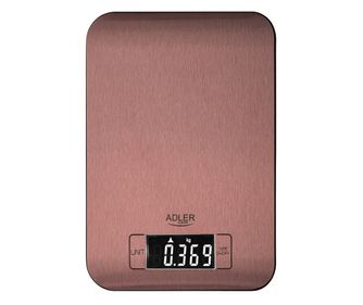 Кухненска везна Adler AD 3183, До 5 кг, ТАРА, Дигитален дисплей, Меден