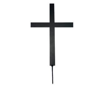 Jednostavan metalni krovni križ 460x270 mm s vijkom