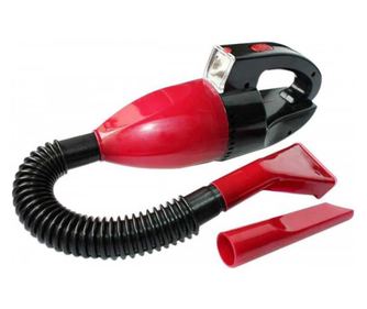 Prijenosni auto usisavač Klausstech, napajanje 12 V, uključeni dodaci, uključena svjetiljka, jednostavan za montažu i korištenje