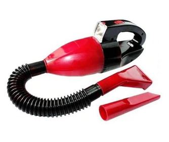Avto sesalnik KlaussTech, 12v, gumb za vklop/izklop, ergonomski, enostaven za uporabo, močan, vključeni dodatki, rdeč