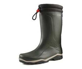 Bélelt csizma, Dunlop Blizzard, vegyszerálló, szőrmével bélelt -15°C Zöld 43