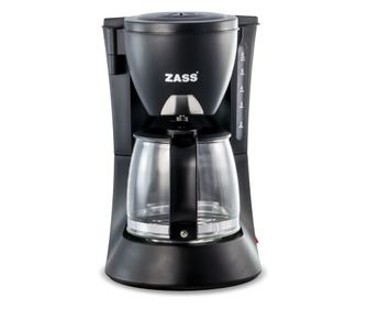 Cafetiera Zass 600 W, 0.6 l, capacitate 4 - 6 cesti, functie antipicurare, functie de mentinere cald, negru