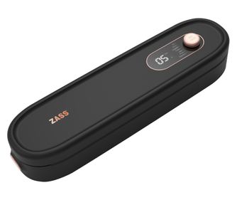 Aparat de vidat alimente pentru uz casnic ZASS ZVS 20 Rose Gold, 0, 65 bar, Viteza de vidare: 6, 5 L/min, Panou digital, Ideal S