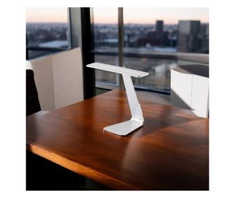 Lampa birou Fixxia Smart Silver LED, 3 luminozitati, incarcare rapida USB-C