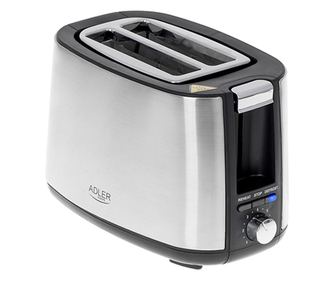 Toaster 7 Nivele Rumenire 900w Argintiu Automat AD3214