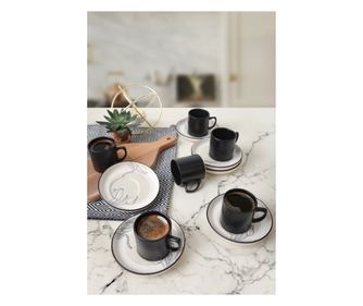 Set de Căni de Cafea (12 Piese)