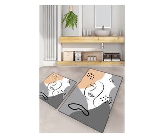 Sada koupelnových předložek (2 kusy)