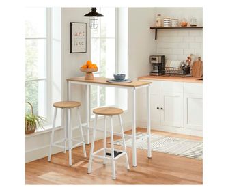 Σετ Τραπέζι Μπαρ & Σκαμπό (3 Τεμάχια)