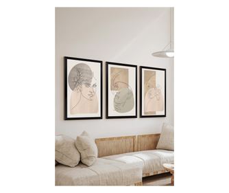 Dekorativni set slik (3 kosi)