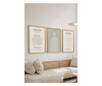 Σετ Διακοσμητικών Πινάκων (3 Τεμάχια)