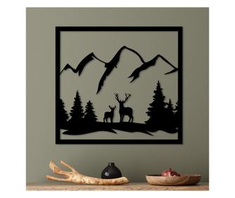 Dekorativni metalni zidni dodatak