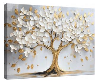 Obraz na plátně, Abstraktní, 60x40 cm Květiny, Dekorativní, Obývací pokoj, Kuchyně 60x40 cm