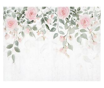 Fototapeta Lišće Cvijeće 400x280 cm Moderni Vlies Tapeta Spavaća Soba Dnevni Boravak