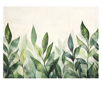 Fototapeta Lišće 400x280 cm Moderni Vlies Tapeta Spavaća Soba Dnevni Boravak