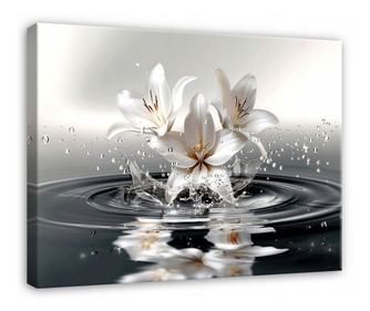 Platno Cvijeće 120x80 cm Moderni Dekorativni Dnevni Boravak Kuhinja