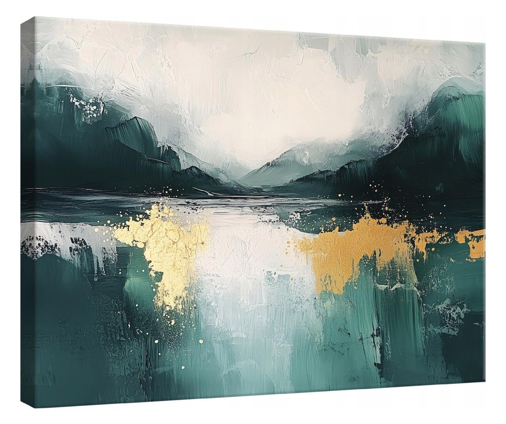 Abstract Canvas Wall Art 60x40 cm Modern Decorative for Living Room Kitchen