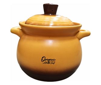 Oală Ceramică cu Capac Heinner Origini direct pe flacara 3 L