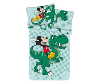 Disney Mickey ovis ágyneműhuzat dínó 100x135cm 40x60cm