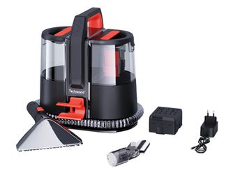 Aspirator cu spalare pentru covoare, canapele, curatator cu aburi Techwood TAN-8005R, 22.2V, 40 minute