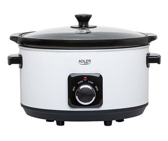 ResigilatSlow Cooker Adler AD 6413W, 5,8 L