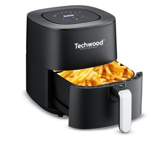 Friteuza cu aer cald Techwood TFR-556SHD, 5.5L, 1700W, 8 programe, 80 - 200 °C