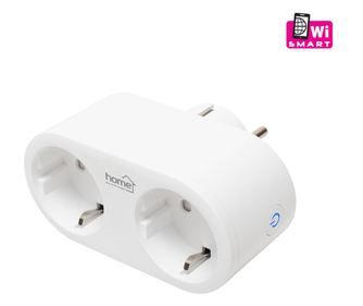 Home NVS 32 PRO SMART elosztó, SMART LIFE alkalmazással távolról vezérelhető, 2 db földelt aljzat gyermekvédelemmel, Wi-Fi 2,4 G