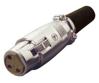 SAL S 24 mikrofonaljzat, XLR, 3 pólus, lengő