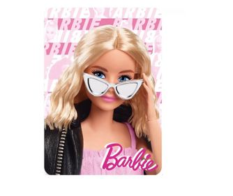 Barbie polár takaró 100x140 cm (Glam)