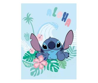 Lilo és Stitch A csillagkutya polár takaró 110x150cm (Coral Fleece)