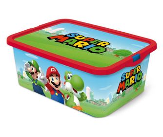 Super Mario tároló doboz 13L