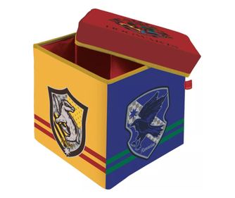 Harry Potter játéktároló doboz tetővel hogwarts 30x30x30cm