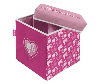 Barbie játéktároló doboz tetővel 30cm