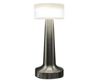 Lampa de masa cu 3 nivele de lumina, USB si Touch, Metal/Plastic, 21.5 cm, ATU-080556