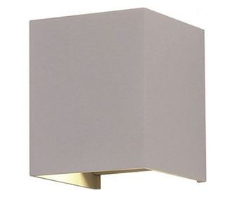 Semleges fehér LED-es lámpatest 6W falra szerelhető