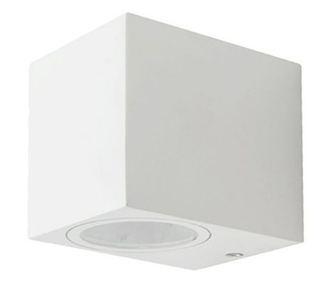 Lampa Perete GU10 Alb - IP44, Putere Maxima 35W