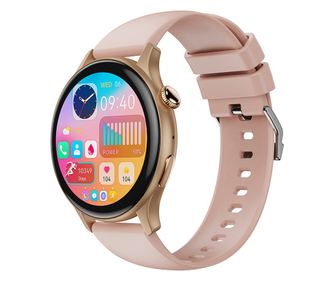 Pametna ura XO profesional J6 z zaslonom AMOLED, rožnato zlata