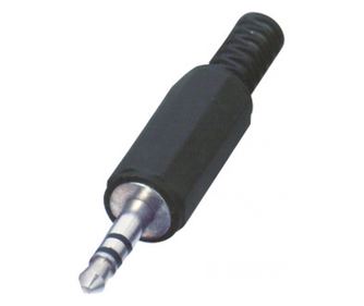 Home SK 4 jack dugó, 3,5mm sztereó lengődugó, műanyag, törésgátló